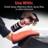 imageAdams Polishes Clay Mitt  Medium Grade Clay Bar Infused Mitt  Car Detailing Glove Quickly Removes Debris from Your Paint Glass Wheels ampamp MoreRed  2pk