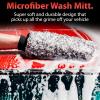 imageAdams Polishes Microfiber Car Wash Mitt Car Sponge Wrapped in Soft Plush Fiber Cloth Material Safe Washing with Any Car Soap Bucket Foam Gun Foam Cannon Other Cleaning Supplies