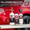 imageAdams Polishes Rinse Aid 16oz  Enhances Gloss Slickness Color  Use With Foam Gun or Foam Cannon  Ceramic Coating Silica Infused Complete Vehicle Protectant and Exterior Sealant