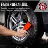 imageAdams Polishes Tire Brush Premium Tire Brush for Car Detailing ampamp Rubber Tire Car Cleaning Use WTire Cleaner or All Purpose Cleaner ampamp Before Tire Shine or Wheel Cleaner