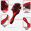 imageAdams Polishes Tire Brush Premium Tire Brush for Car Detailing ampamp Rubber Tire Car Cleaning Use WTire Cleaner or All Purpose Cleaner ampamp Before Tire Shine or Wheel Cleaner