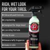 imageAdams Polishes Tire Shine Combo  Spray Tire Dressing W SiO2 For Non Greasy Car Detailing  Use WTire Applicator After Tire Cleaner ampamp Wheel Cleaner  Gives A Ceramic Coating Car WaxCombo