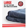 imageAdams Polishes Towel Jumbo Plush Drying Towel 33 x 29 inches 1500 GSM  Absorbent Microfiber 2 Pack White1 Pack