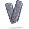 imageAdams Borderless Grey Microfiber Towel 6pk  Premium Ultra Soft Car Detailng Towel Cloths 480gsm  Safe for Car Wash Home Cleaning ampamp Pet Drying Cloths 16 Inch x 16 InchPack of 2