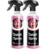 imageAdams Detail Spray 2Pack  Quick Waterless Detailer Spray for Car Detailing Washing Polishing ampamp Vehicle Claying16 fl oz 2 Pack
