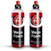 imageAdams Mega Foam Car Wash Soap Gallon  pH Neutral Ultra Concentrated for Foam Cannon Foaming Spray Gun or Bucket  Safe for Wax Sealants ampamp Ceramic Coating  High Suds Car Cleaner16 Fl Oz Pack of 2