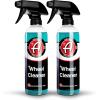 imageAdams Polishes Wheel Cleaner Gallon  Tough Wheel Cleaning Spray for Car Wash Detailing  Rim Cleaner ampamp Brake Dust Remover  Safe On Chrome Clear Coated ampamp Plasti Dipped Wheels Use wWheel Brush16 fl oz 2 Pack