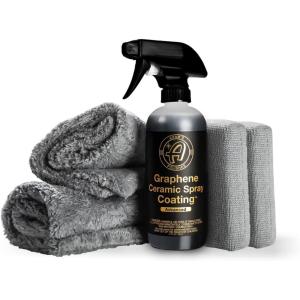 imageAdams Advanced Graphene Ceramic Spray Coating Kit  18 Months Sprayable Graphene Oxide Ceramic Coating for Cars Boats RVs ampamp Motorcycle  Adds Extreme Gloss Depth Shine ampamp ProtectionAdvanced Combo Kit