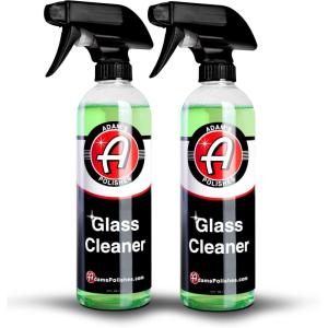 imageAdams Glass Cleaner 2 Pack  Car Window Cleaner for Safe Cleaning On Tinted ampamp NonTinted Glass  Wont Strip Car Wax or Paint Protection16 Fl Oz Pack of 2