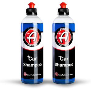 imageAdams Polishes Car Wash Shampoo Gallon  pH Best Car Wash Soap For Snow Foam Cannon or Gun For Pressure Washer ampamp 5 Gallon Bucket Powerful Safe Spot Free Cleaning Liquid Auto Detergent16 fl oz 2 Pack