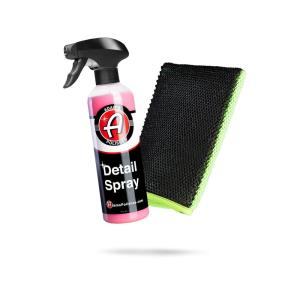 imageAdams Polishes Clay Mitt  Medium Grade Clay Bar Infused Mitt  Car Detailing Glove Quickly Removes Debris from Your Paint Glass Wheels ampamp MoreGreen  Kit