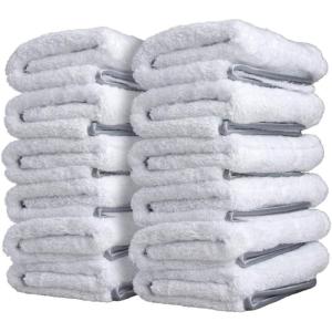 imageAdams Polishes Double Soft Microfiber Towel  Premium Quality Microfiber Polishing Towel with ScratchFree Satin Edge  Buff Away Polishes ampamp Car Wax with Ease 6 Pack12 Pack