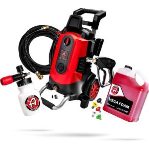 imageAdams Polishes Electric Pressure Washer Car Wash Bundle  Powerful 14 GPM 2000 PSI Pressure Washer  Snub Nose ampamp Tip Attachment  Use WCar Soap  Patio Boat RV Motorcycle Car Garage Deck 20
