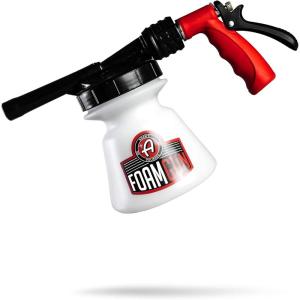 imageAdams Polishes Foam Gun Car Wash Sprayer  Connects to Garden Hose for Car Washing No Pressure Washer Required Use Snow Foam Blaster with Car Soap Shampoo or DetergentStandard Foam Gun