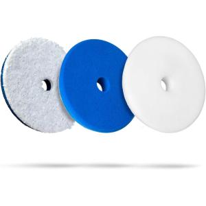 imageAdams Polishes Premium Polisher Pads Bundle  Expertly Designed to Make Polishing and Paint Correction Easier and Quicker  Color Coded to Match with Recommended Polishes or Compounds 55quot Pads65 Pads Bundle