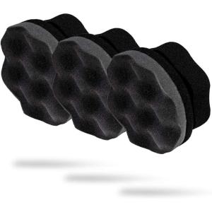 imageAdams Polishes Pro Tire Hex Grip Applicator 3 Pack  Tire Shine Car Detailing Foam Sponge ToolCar Cleaning Supplies After Car Wash Tire Cleaner  for Vinyl Rubber ampamp Trim AccessoriesWheel Cleaner3 Pack