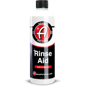 imageAdams Polishes Rinse Aid 16oz  Enhances Gloss Slickness Color  Use With Foam Gun or Foam Cannon  Ceramic Coating Silica Infused Complete Vehicle Protectant and Exterior Sealant