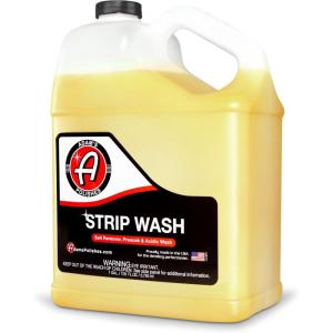 imageAdams Polishes Strip Car Wash Soap Gallon  Sealant ampamp Car Wax Remover Shampoo Salt Remover Presoak ampamp Acidic Wash  Thick Suds For Use In Car Cleaning Kit Foam Cannon Foam Gun