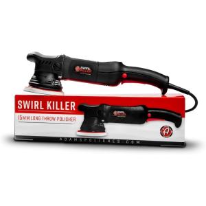 imageAdams Polishes Swirl Killer 15mm Car Polisher  Buffer Polisher Dual Action Machine  Use WCar Polish Polishing Compound or Car Scratch Remover  Detailing Car Wash Clay Bar Ceramic Coating15mm Polisher 1 Item