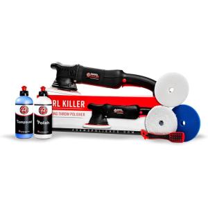 imageAdams Polishes Swirl Killer 21mm Polisher  Orbital Polishing Paint Correcting Buffer Tool  Car Scratch Remover Correcting Polish  Use Post Car Wash Clay Bar ampamp Pre Wax or Ceramic CoatingPolishing Kit 7 Items