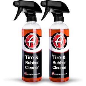 imageAdams Polishes Tire ampamp Rubber Cleaner Gallon  Removes Discoloration From Tires Quickly  Works Great on Tires Plastic Trim and Rubber Floor Mats16 fl oz 2 Pack
