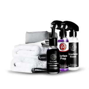 imageAdams Polishes UV Graphene Ceramic Coating  10H Ceramic Coating for Cars WUV Glow Technology  7 Years of Protection  Apply After Car Wash Clay Bar Car Buffer Polisher  Boat RV MotorcycleStandard Kit