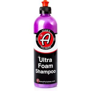 imageAdams Polishes Ultra Foam Shampoo 16oz  Our Most Sudsy Car Shampoo Formula Ever  pH Neutral Formula for Safe Spot Free Cleaning  Ultra Slick Formula Wont Scratch or Leave Water Spots16 Fl Oz Pack of 1
