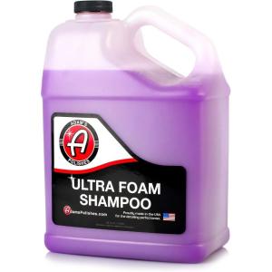 imageAdams Polishes Ultra Foam Shampoo 16oz  Our Most Sudsy Car Shampoo Formula Ever  pH Neutral Formula for Safe Spot Free Cleaning  Ultra Slick Formula Wont Scratch or Leave Water Spots128 Fl Oz Pack of 1