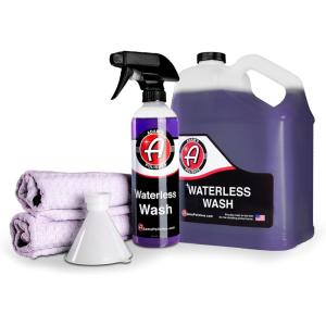 imageAdams Polishes Waterless Wash  Car Cleaning Spray for Detailing  Safe Ultra Slick Lubricating Formula for Car Boat Motorcycle RV  No Garden Hose Wash Soap or Foam Cannon Needed  Pack of 2Kit