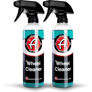 imageAdams Polishes Wheel Cleaner Gallon  Tough Wheel Cleaning Spray for Car Wash Detailing  Rim Cleaner ampamp Brake Dust Remover  Safe On Chrome Clear Coated ampamp Plasti Dipped Wheels Use wWheel Brush16 fl oz 2 Pack