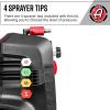 imageAdams Pro Series Electric Pressure Washer 20 Complete Kit  Professional Powerful Detailing Car Washing Pressure Sprayer Includes Snub Nose Wall Mount ampamp Pressure Washer Tips  1200 PSI 176 GPMStandard 30