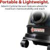 imageAdams Polishes Cyclonic Vacuum Cleaner Premium Car Detailing Vacuum for Garage Shop Home  Powerful Suction Lightweight Portable Heavy Duty  4 Attachments Included