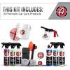 imageAdams Premium Car Wash Kit 16Item  Arsenal Builder Car Wash Kit with Foam Gun Bucket and Car Care Cleaning Chemicals Gift for Car ampamp Truck Lovers Dads and DIYers Works wGarden Hose
