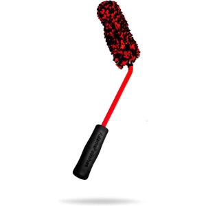 imageAdams Polishes Angled Wheel Detailing Brush  Car Cleaning Wheel Brush Use WWheel Cleaner Rim Cleaner Chrome Cleaner  Car Wash Brush Cleans Brake Dust from Barrels ampamp Hard to Reach Areas SmallLarge