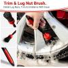 imageAdams Detailing Wheel Brush Bundle  Car Cleaning Brushes for Wheel amp Tire Cleaners  Includes Adams Wheel amp Tire Brush Lug Nut Brush amp Large Angled Brush Brush Bundle
