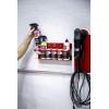 imageAdams Polishes Garage Bottle Organizer  Heavy Duty Premium Metal Construction  Wall Mountable Displays Up to 6 Bottles Bottle Organizer Only