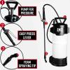 imageAdams Polishes IK Foaming Pump Sprayer 6 Liters  Pressure Foam Sprayer Cleaning Kit Car Wash Detailing  Fill with Car Wash Soap Wheel amp Tire Cleaner Rim  Water Sprayer Lawn Garden Weeds