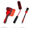 imageAdams Detailing Wheel Brush Bundle  Car Cleaning Brushes for Wheel amp Tire Cleaners  Includes Adams Wheel amp Tire Brush Lug Nut Brush amp Large Angled Brush Brush Bundle