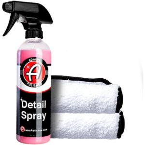 imageAdams Polishes Detail Spray Combo  Quick Waterless Detailer Spray for Car Detailing  Polisher Clay Bar amp Car Wax Boosting Tech  Add Shine Gloss Depth Paint  Car Wash Kit amp Dust Remover