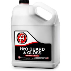 imageAdams Polishes H2O Guard amp Gloss 16oz  Car Detailing Hybrid Top Coat Silica Sealant Car Wax amp Polish Quick Detailer  After Car Wash Seals Shines and Protects All Exterior Surfaces128 Fl Oz Pack of 1