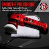 imageAdams 12mm SK Pro Car Polisher Kit 16 Item  Professional Buffer Polisher for Car Detailing amp Scratch Repair  Includes Microfiber Towels Polish Compound Pads Tools Carry Tote amp More