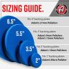 imageAdams One Step Polishing Pad 65  Blended Wool amp Microfiber Cuts amp Finishes in One Step  Color Coded to Match with Recommended Polishes or CompoundsWhite Polish Pad
