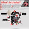 imageAdams Polishes Compact Pressure Washer Upgrade Complete Kit  Powerful Lightweight Portable Electric Pressure Washer Sprayer Max 1500 PSI 12 GPM for Car Home Auto Patio RV Motorcycle amp Garage