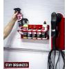 imageAdams Polishes Garage Bottle Organizer  Heavy Duty Premium Metal Construction  Wall Mountable Displays Up to 6 Bottles