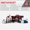 imageAdams Polishes Swirl Killer 12mm Polisher Kit 16 Item  Orbital Polishing Paint Correcting Buffer Tool  Car Scratch Remover  Use Post Car Wash Clay Bar amp Pre Wax or Ceramic Coating