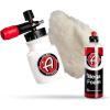 imageAdams Polishes Premium Foam Cannon Car Wash Kit  Custom Snow Foam Cannon Soap Sprayer for Car Wash  Sprayer Cannister for Pressure Washer Mega Foam Kit