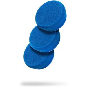 imageAdams One Step Polishing Pad 65  Blended Wool amp Microfiber Cuts amp Finishes in One Step  Color Coded to Match with Recommended Polishes or CompoundsBlue Compound Pad