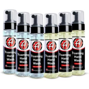 imageAdams Polishes Foaming Hand Wash 6oz 6 pack  Alcohol Free USA Made Pump Hand Cleaning Disinfectant WBenzalkonium Chloride Aloe Vera amp Apricot Kernel Oil  Gel Water Free Hand Soap Pump