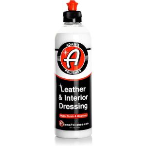 imageAdams Polishes Leather amp Interior Matte Finish Dressing  Conditions amp Restores Leather Vinyl Plastic Interior Surfaces  Odorless Long Lasting UV Protection That Improves Feel of Your Interior