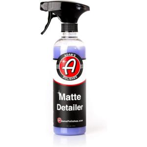 imageAdams Polishes Matte Detailer  Specialized Formulation Perfect for Any Matte Satin and Gloss Finishes  Does Not Add Any Level of Shine  Easy to Use with No Streaking or Residues 1 Gallon16 Fl Oz Pack of 1
